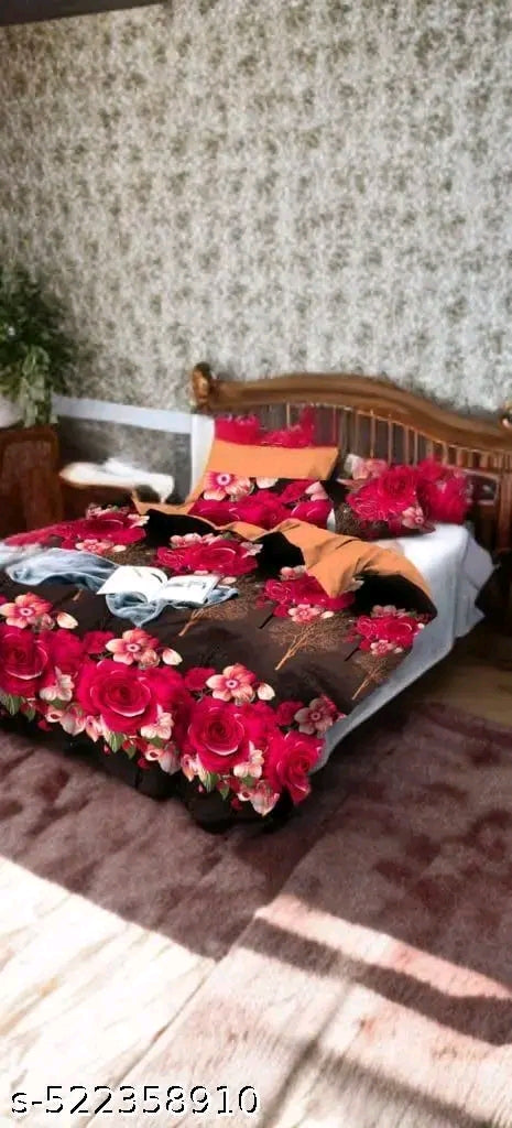 SEMWAL CREATIONS PRESENT GALACE COTTON BEST SELLING DOUBLE BEDSHEETS