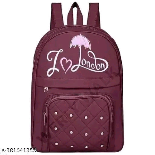 Stylish Trendy Backpack For Girls Kids For School College Office And Travel