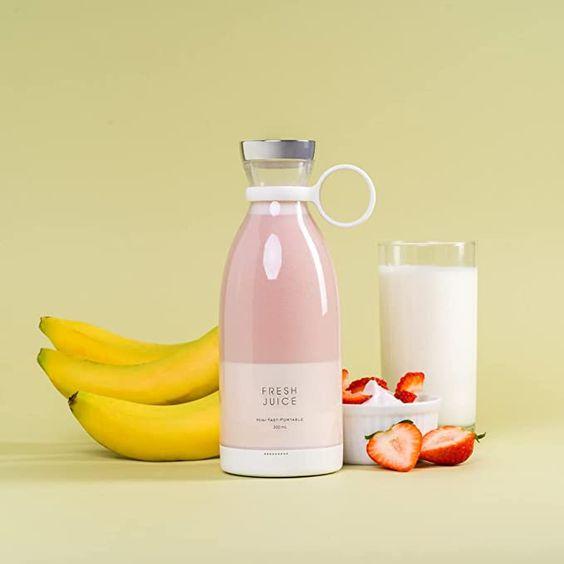 Mini Portable Bottle Juicer Mixer Blender | USB Rechargeable