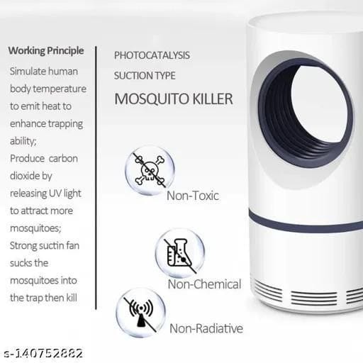 USB Mosquito Killer Lamp – Silent UV Light Mosquito Trap for Home