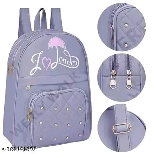 Stylish Trendy Backpack For Girls Kids For School College Office And Travel