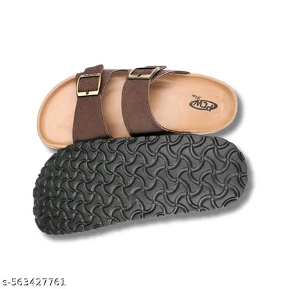 Latest fancy and stylish mens slippers ||  Men Slip On Sandal || Gold men sandals