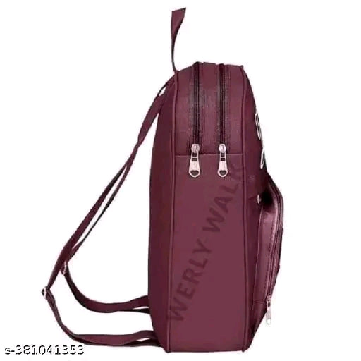Stylish Trendy Backpack For Girls Kids For School College Office And Travel
