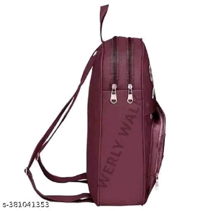 Stylish Trendy Backpack For Girls Kids For School College Office And Travel