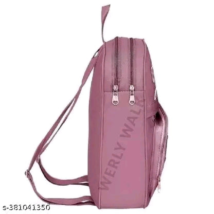 Stylish Trendy Backpack For Girls Kids For School College Office And Travel