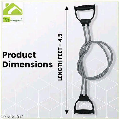 Double Toning Tube Pull Rope Elastic Resistance Bands Fitness Rope Rubber Bands for Fitness