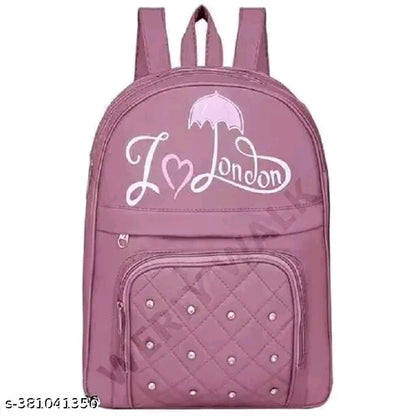 Stylish Trendy Backpack For Girls Kids For School College Office And Travel