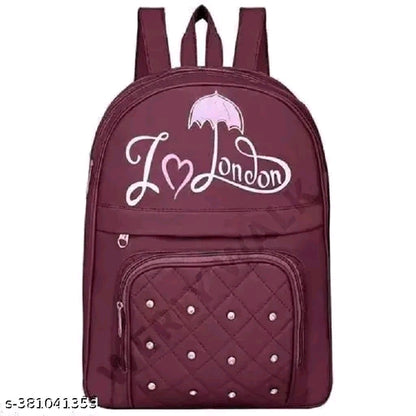 Stylish Trendy Backpack For Girls Kids For School College Office And Travel